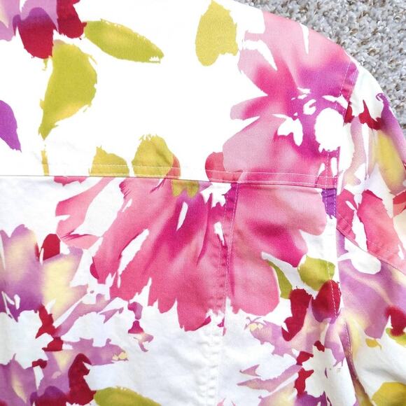 Drapers & Damons floral print jacket L - Picture 8 of 13